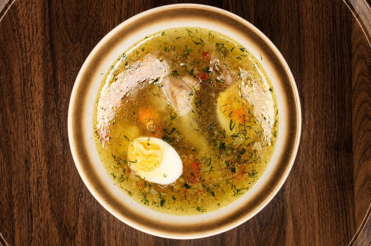 Ароматный куриный супчик